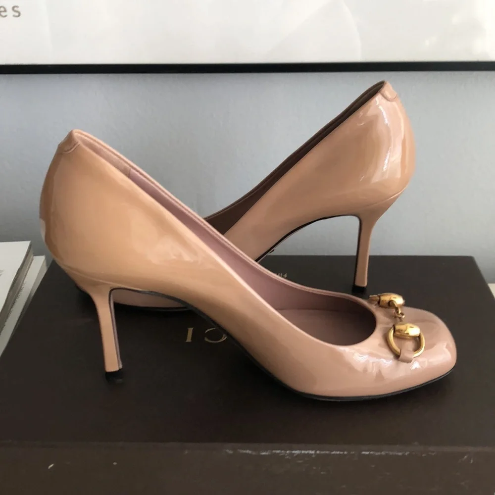 Gucci patent leather heels - Picture 11 of 13
